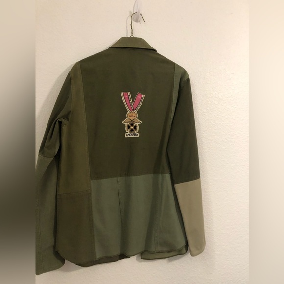 Valentino Embroidered Army Style Jacket - Picture 5 of 16